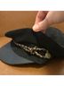 Brixton 100% Leather Black Hat Size XS - photo 7