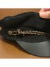 Brixton 100% Leather Black Hat Size XS - photo 6