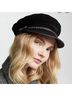 Brixton 100% Leather Black Hat Size XS - photo 4