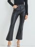 Veronica Beard Black Faux Leather Pants Size 28 waist - photo 4