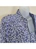 Alex Evenings Floral Purple White Black Blazer Size XL (petite) - photo 5