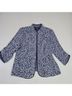 Alex Evenings Floral Purple White Black Blazer Size XL (petite) - photo 11