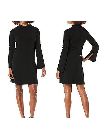Theory Admiral Crepe Dolman Shift Dress Casual Dress (view 1)