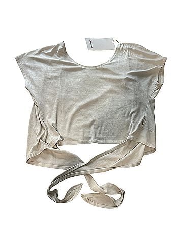 Lululemon Athletica Adjustable Ties Short Sleeve Top (view 2)