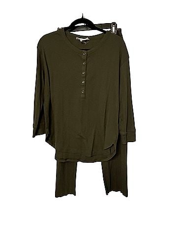 The Great. Long Sleeve Henley (view 1)