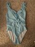 Lilly Pulitzer Stripes Blue White One Piece Swimsuit Size 14 - photo 3