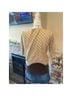 Charlotte Russe Polka Dots Tan Brown Cardigan Size M - photo 2