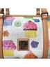 Dooney & Bourke 100% Coated Canvas 50% Leather Floral White Multi Color Leather Shoulder Bag One size - photo 3