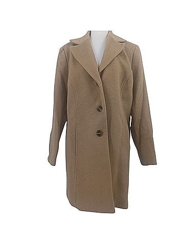 Coldwater Creek Wool Blend Pea Coat Coat (view 1)