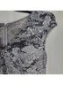 Alex Evenings Gray Cocktail Dress Size 8 - photo 12