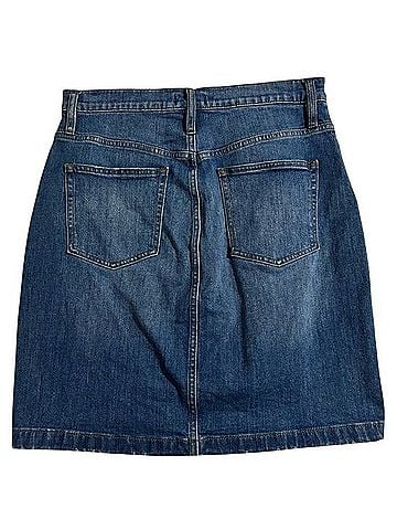 J.Crew Denim Skirt Denim Skirt (view 2)