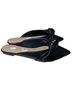 Bamboo Black Flats Size 8 - photo 1