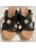 Maypol Black Gold Wedges Size 8 - photo 5