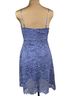 Astr 100% Polyester Floral Blue Cocktail Dress Size M - photo 2