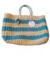 BTB Los Angeles Stripes Blue Tan Tote One size - photo 1