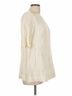 Cos 100% Hemp Ivory Short Sleeve Blouse Size 10 - photo 4