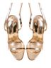 Public Desire Gold Heels Size 5 - photo 2