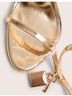 Public Desire Gold Heels Size 5 - photo 4