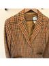J. McLaughlin Plaid Brown Tan Blazer Size S - photo 7