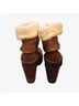 Diesel 100% Leather Color Block Brown Boots Size EU 40 - photo 4