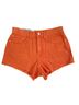 BDG 100% Cotton Orange Shorts Size 27 waist - photo 1