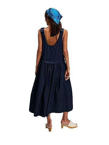 Free People Free People Denim Dress Casual Dress (view 2)