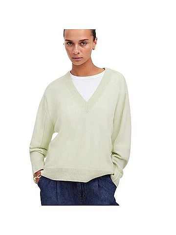 Madewell NS661 Cashmere Pullover Sweater (view 1)