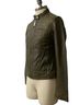 Michael Kors 100% Leather 100% Polyester Green Leather Jacket Size XS - photo 4