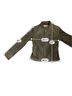 Michael Kors 100% Leather 100% Polyester Green Leather Jacket Size XS - photo 5