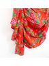 Rhode 100% Cotton Floral Red Cocktail Dress Size XS - photo 6