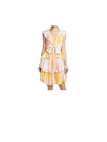 Cynthia Rowley Jetset Pineapple  Cocktail Dress (view 1)