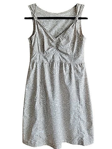 Athleta Twist Strap Paisley Dress Casual Dress (view 1)