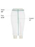Democracy White Casual Pants Size 16 - photo 3