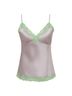Gold Hawk 100% Silk Purple Green Tank Top Size S - photo 2