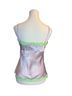 Gold Hawk 100% Silk Purple Green Tank Top Size S - photo 6