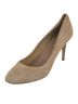 Tory Burch 100% Suede Brown Heels Size 10 - photo 1