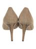 Tory Burch 100% Suede Brown Heels Size 10 - photo 2