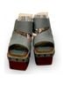 Ugg Australia 100% Leather Blue Sandals Size 10 - photo 8