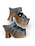Ugg Australia 100% Leather Blue Sandals Size 10 - photo 9