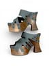 Ugg Australia 100% Leather Blue Sandals Size 10 - photo 7