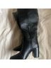 Dolce Vita 100% Leather Black Boots Size 6 - photo 4