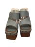 Ugg Australia 100% Leather Blue Sandals Size 10 - photo 5