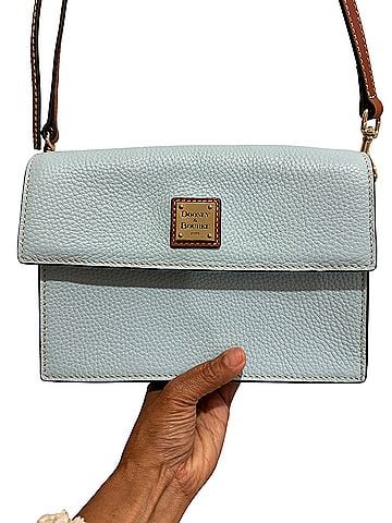 Dooney & Bourke Pebble Grain Hunter Crossbody Leather Belt (view 1)
