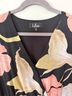 Lulus Floral Black Pink Multi Color Cocktail Dress Size XL - photo 3