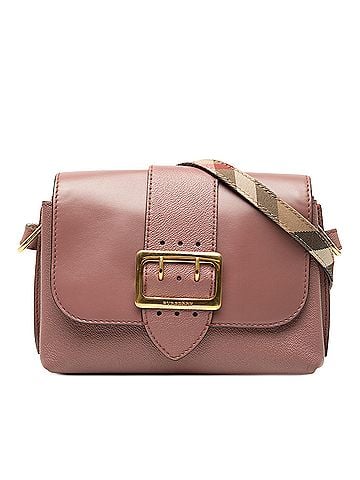 Burberry Small Leather Medley Buckle Crossbody (view 1)