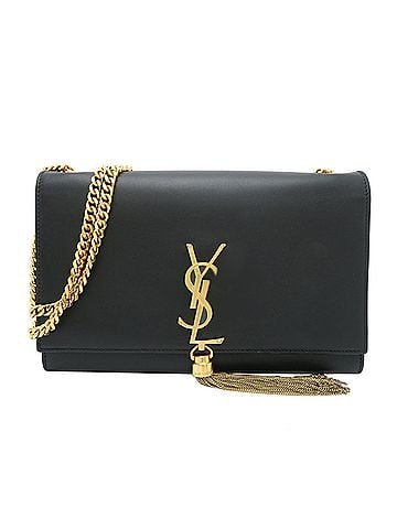 Saint Laurent Saint Laurent Kate Chey Shoulder Bag for Women, 354119, Leather, Black (view 1)