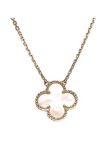 Van Cleef & Arpels Van Cleef & Arpels Vintage Alhambra Women's Necklace, 750 Yellow Gold (view 1)