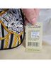 Oscar De La Renta Floral Stripes Black White Yellow Makeup Bag One size - photo 3