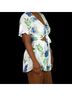 Show Me Your Mumu 100% Polyester Floral White Blue Green Romper Size M - photo 14