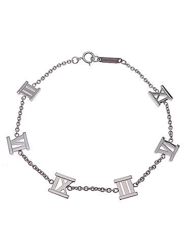 Tiffany & Co. Tiffany & Co. 750WG Atlas Women's Bracelet, 750 White Gold (view 1)